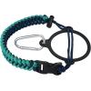 imageIRON FLASK Paracord Handle  Fits Wide Mouth Water Bottles  Durable Carrier Secure Accessories Survival Strap Cord Safety Ring and Carabiner  Seven Core Paracord BraceletDark Night