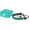 imageIRON FLASK Paracord Handle  Fits Wide Mouth Water Bottles  Durable Carrier Secure Accessories Survival Strap Cord Safety Ring and Carabiner  Seven Core Paracord BraceletAquamarine