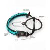 imageIRON FLASK Paracord Handle  Fits Wide Mouth Water Bottles  Durable Carrier Secure Accessories Survival Strap Cord Safety Ring and Carabiner  Seven Core Paracord BraceletRainbow