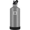 imageIRON FLASK Protective Silicone Boot for for Sports Water Bottles AccessoriesMidnight Black