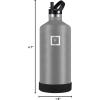 imageIRON FLASK Protective Silicone Boot for for Sports Water Bottles AccessoriesMidnight Black