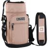 imageIRON FLASK Carrier Holder Sleeve  Fits Insulated Stainless Steel Sports Water Bottle Adjustable Shoulder Strap Holder Bag Case Pouch CoverCoral