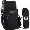 imageIRON FLASK Carrier Holder Sleeve  Fits Insulated Stainless Steel Sports Water Bottle Adjustable Shoulder Strap Holder Bag Case Pouch CoverMidnight Black