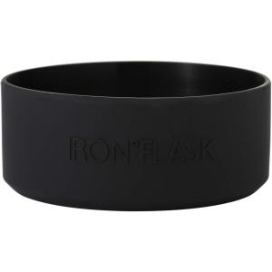 imageIRON FLASK Protective Silicone Boot for for Sports Water Bottles AccessoriesMidnight Black