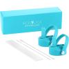 imageIRON FLASK Carabiner Straw Lid for Wide Mouth Hydro Insulated Sports Modern Water Bottles Simple BPA FreeAquamarine