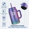 imageIRON FLASK CoPilot Insulated Mug wStraw ampamp Flip Cap Lids  Cup Holder Bottle for Hot Cold Drink  LeakProof  Water Coffee Portable Travel Mug  Dark Pine 40 OzLavender