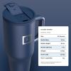 imageIRON FLASK CoPilot Insulated Mug wStraw ampamp Flip Cap Lids  Cup Holder Bottle for Hot Cold Drink  LeakProof  Water Coffee Portable Travel Mug  Dark Pine 40 OzTwilight Blue