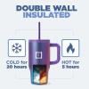 imageIRON FLASK CoPilot Insulated Mug wStraw ampamp Flip Cap Lids  Cup Holder Bottle for Hot Cold Drink  LeakProof  Water Coffee Portable Travel Mug  Dark Pine 40 OzAurora