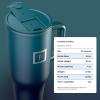 imageIRON FLASK CoPilot Insulated Mug wStraw ampamp Flip Cap Lids  Cup Holder Bottle for Hot Cold Drink  LeakProof  Water Coffee Portable Travel Mug  Dark Pine 40 OzDark Night