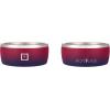 imageIRON FLASK Dog Bowl  32 Oz Stainless Steel NonSlip Rubber Bottom Durable Pet Food and Water Cats Feed Dark RainbowDark Rainbow