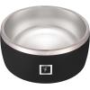 imageIRON FLASK Dog Bowl  32 Oz Stainless Steel NonSlip Rubber Bottom Durable Pet Food and Water Cats Feed Dark RainbowMidnight Black
