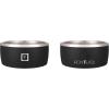 imageIRON FLASK Dog Bowl  32 Oz Stainless Steel NonSlip Rubber Bottom Durable Pet Food and Water Cats Feed Dark RainbowMidnight Black
