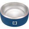 imageIRON FLASK Dog Bowl  32 Oz Stainless Steel NonSlip Rubber Bottom Durable Pet Food and Water Cats Feed Dark RainbowTwilight Blue