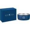 imageIRON FLASK Dog Bowl  32 Oz Stainless Steel NonSlip Rubber Bottom Durable Pet Food and Water Cats Feed Dark RainbowTwilight Blue