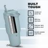 imageIRON FLASK Sidekick Insulated Water Tumbler wStraw ampamp Foldable Handle  Stainless Steel LeakProof Bottle NonSlip Base ampamp Fits Cup Holders for Hot Cold Drinks  Travel Mug  30 Oz Arctic BlueElemental Gray