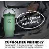 imageIRON FLASK Sidekick Insulated Water Tumbler wStraw ampamp Foldable Handle  Stainless Steel LeakProof Bottle NonSlip Base ampamp Fits Cup Holders for Hot Cold Drinks  Travel Mug  30 Oz Sage Grove