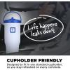 imageIRON FLASK Sidekick Insulated Water Tumbler wStraw ampamp Foldable Handle  Stainless Steel LeakProof Bottle NonSlip Base ampamp Fits Cup Holders for Hot Cold Drinks  Travel Mug  30 Oz Arctic BlueArctic Blue
