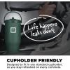 imageIRON FLASK Sidekick Insulated Water Tumbler wStraw ampamp Foldable Handle  Stainless Steel LeakProof Bottle NonSlip Base ampamp Fits Cup Holders for Hot Cold Drinks  Travel Mug  30 Oz Arctic BlueDark Pine