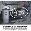 imageIRON FLASK Sidekick Insulated Water Tumbler wStraw ampamp Foldable Handle  Stainless Steel LeakProof Bottle NonSlip Base ampamp Fits Cup Holders for Hot Cold Drinks  Travel Mug  30 Oz Arctic BlueGraphite
