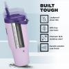 imageIRON FLASK Sidekick Insulated Water Tumbler wStraw ampamp Foldable Handle  Stainless Steel LeakProof Bottle NonSlip Base ampamp Fits Cup Holders for Hot Cold Drinks  Travel Mug  30 Oz Arctic BlueLavender