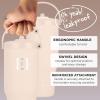 imageIRON FLASK Sidekick Insulated Water Tumbler wStraw ampamp Foldable Handle  Stainless Steel LeakProof Bottle NonSlip Base ampamp Fits Cup Holders for Hot Cold Drinks  Travel Mug  30 Oz Arctic BlueSand