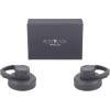 imageIRON FLASK Spout Lid for Wide Mouth Insulated Sports Water Bottles Chug Lid BPA Free 2 Lids Midnight BlackGraphite