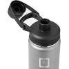 imageIRON FLASK Spout Lid for Wide Mouth Insulated Sports Water Bottles Chug Lid BPA Free 2 Lids Midnight BlackMidnight Black