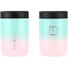 imageIRON FLASK Standard Can Cooler 12oz for Beer Soda Sparkling Water Drinks Insulated Stainless Steel Holder for Regular Cans  Bubble Gum