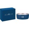 imageIRON FLASK Dog Bowl  32 Oz Stainless Steel NonSlip Rubber Bottom Durable Pet Food and Water Cats Feed Dark RainbowTwilight Blue