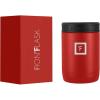 imageIRON FLASK Standard Can Cooler 12oz for Beer Soda Sparkling Water Drinks Insulated Stainless Steel Holder for Regular Cans  Fire Red