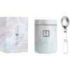 imageIRON FLASK Thermos for Hot Food ampamp Soup  16 Oz Insulated Food Jar with Foldable Spoon  Leak Proof Stainless Steel Storage Canteen Double Walled  16 Oz  Pearl16 Oz  Pearl