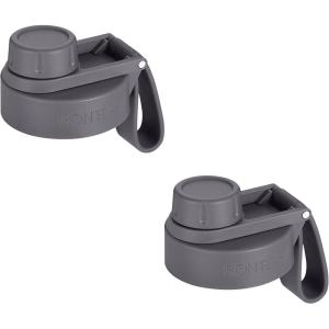 imageIRON FLASK Spout Lid 20 for Wide Mouth Insulated Sports Water Bottles fit only Iron Flask Bottles Canteen Standard Chug Lid BPA Free 2 Lids GraphiteGraphite