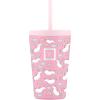 imageIRON FLASK 12oz Kids Tumblers with Lids ampamp Straws Cup Double Walled Vacuum Insulated Stainless Steel Cups for Hot ampamp Cold Drinks  NonSlip Splash ampamp Spill Proof  Magic MermaidsStardust Unicorns