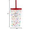 imageIRON FLASK 12oz Kids Tumblers with Lids ampamp Straws Cup Double Walled Vacuum Insulated Stainless Steel Cups for Hot ampamp Cold Drinks  NonSlip Splash ampamp Spill Proof  Magic MermaidsRainbow Hearts