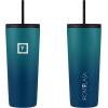 imageIRON FLASK Classic Tumbler 202 Lids Straw Flip Vacuum Insulated Stainless Steel Water Bottle Double Walled Drinking cup Thermos Travel Mug  Aura 32 OzDark Night