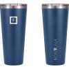 imageIRON FLASK Classic Tumbler 202 Lids Straw Flip Vacuum Insulated Stainless Steel Water Bottle Double Walled Drinking cup Thermos Travel Mug  Aura 32 OzTwilight Blue