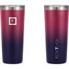 imageIRON FLASK Classic Tumbler 202 Lids Straw Flip Vacuum Insulated Stainless Steel Water Bottle Double Walled Drinking cup Thermos Travel Mug  Aura 32 OzDark Rainbow
