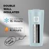 imageIRON FLASK Classic Tumbler 202 Lids Straw Flip Vacuum Insulated Stainless Steel Water Bottle Double Walled Drinking cup Thermos Travel Mug  Aura 32 OzMorning Mist