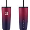 imageIRON FLASK Classic Tumbler 202 Lids Straw Flip Vacuum Insulated Stainless Steel Water Bottle Double Walled Drinking cup Thermos Travel Mug  Aura 32 OzDark Rainbow