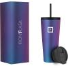 imageIRON FLASK Classic Tumbler 202 Lids Straw Flip Vacuum Insulated Stainless Steel Water Bottle Double Walled Drinking cup Thermos Travel Mug  Aura 32 OzAurora