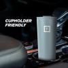 imageIRON FLASK Classic Tumbler 202 Lids Straw Flip Vacuum Insulated Stainless Steel Water Bottle Double Walled Drinking cup Thermos Travel Mug  Aura 32 OzElemental Gray