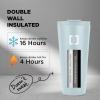 imageIRON FLASK Classic Tumbler 202 Lids Straw Flip Vacuum Insulated Stainless Steel Water Bottle Double Walled Drinking cup Thermos Travel Mug  Aura 32 OzMorning Mist