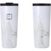 imageIRON FLASK Classic Tumbler 202 Lids Straw Flip Vacuum Insulated Stainless Steel Water Bottle Double Walled Drinking cup Thermos Travel Mug  Aura 32 OzCarrara Marble