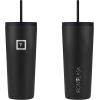 imageIRON FLASK Classic Tumbler 202 Lids Straw Flip Vacuum Insulated Stainless Steel Water Bottle Double Walled Drinking cup Thermos Travel Mug  Aura 32 OzMidnight Black