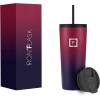 imageIRON FLASK Classic Tumbler 202 Lids Straw Flip Vacuum Insulated Stainless Steel Water Bottle Double Walled Drinking cup Thermos Travel Mug  Aura 32 OzDark Rainbow
