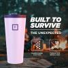 imageIRON FLASK Classic Tumbler 202 Lids Straw Flip Vacuum Insulated Stainless Steel Water Bottle Double Walled Drinking cup Thermos Travel Mug  Aura 32 OzLavender Bliss