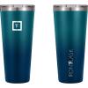 imageIRON FLASK Classic Tumbler 202 Lids Straw Flip Vacuum Insulated Stainless Steel Water Bottle Double Walled Drinking cup Thermos Travel Mug  Aura 32 OzDark Night