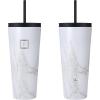 imageIRON FLASK Classic Tumbler 202 Lids Straw Flip Vacuum Insulated Stainless Steel Water Bottle Double Walled Drinking cup Thermos Travel Mug  Aura 32 OzCarrara Marble