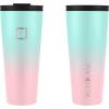imageIRON FLASK Classic Tumbler 202 Lids Straw Flip Vacuum Insulated Stainless Steel Water Bottle Double Walled Drinking cup Thermos Travel Mug  Aura 32 OzBubble Gum