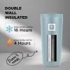 imageIRON FLASK Classic Tumbler 202 Lids Straw Flip Vacuum Insulated Stainless Steel Water Bottle Double Walled Drinking cup Thermos Travel Mug  Aura 32 OzElemental Gray